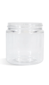 Clear, Basic Plastic Jar - 8 oz (70/400)