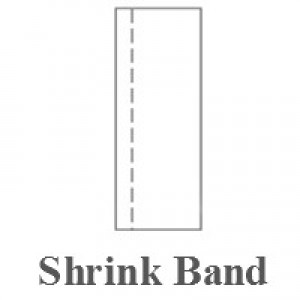 Shrink Wrap Band 35x90 (Glass Roll On Bottle, 7mL)