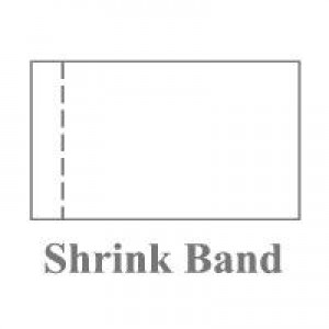 Shrink Wrap Band 40x40 (Lip Slide Tin)