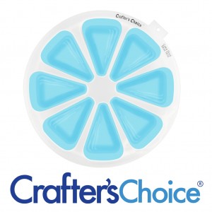 Crafter's Choice Cake Slice Silicone Soap Mold 1616