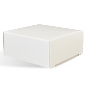 Soap Box - Square with No Window, White