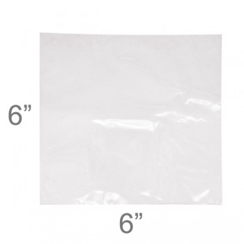 Polyolefin Shrink Wrap Flat Bags 6x6