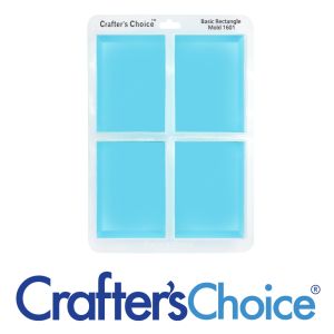 Crafter's Choice Rectangle Basic Silicone Mold 1601