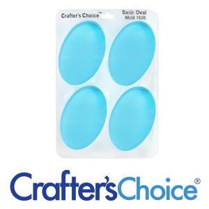 Crafter's Choice Oval Basic Silicone Mold 1606