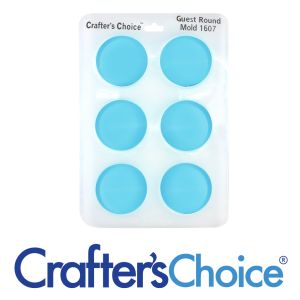 Crafter's Choice Round Guest Silicone Mold 1607