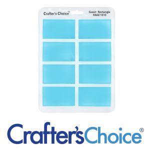 Crafter's Choice Rectangle Guest Silicone Mold 1610