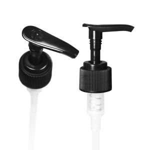 24/410 Pump, Black Ribbed Saddle 