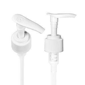 24/410 Pump, White Ribbed Saddle