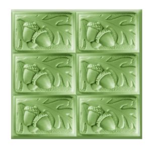 Acorn Soap Tray (Milky Way)