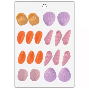 Assorted Shells Mini Mold
