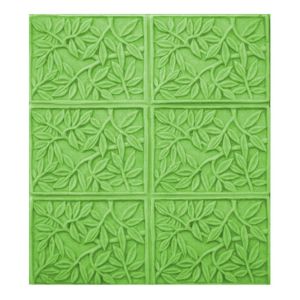 Bamboo Leaves Soap Mold - Tray (Milky Way)
