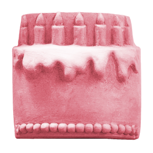 Birthday Cake Soap Mold (Milky Way)