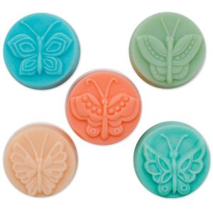 Butterfly (5) Guest Soap Mold (Milky Way)