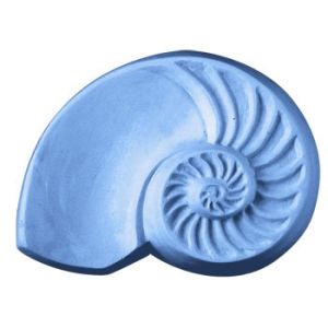 Chambered Nautilus Soap Mold (Milky Way)