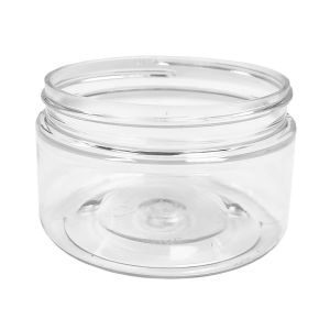 Clear, Heavy Wall Plastic Jar - 120 mL (70/400)