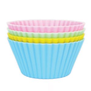 Cupcake Round Silicone Molds (12 PC)