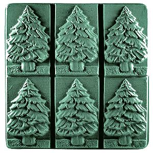 Milky Way™ Fir Tree Soap Mold Tray