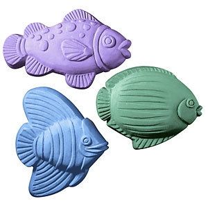 Fish Soap Mold (Milky Way)