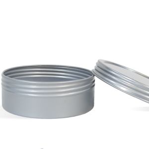 Flat Tin, Screw Top Set - 4oz