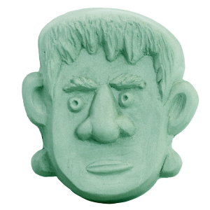 Frankenstein Face Soap Mold (Milky Way)