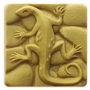 Gecko Soap Mold (Milky Way)