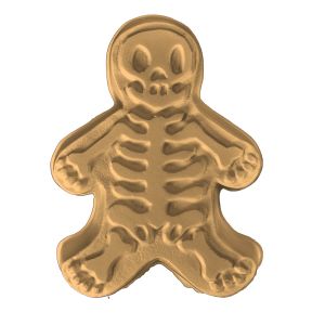 Gingerbread Skeleton Soap Mold (Milky Way)