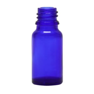 Glass Bottle, 15 mL, Cobalt Blue Euro - 18 mm