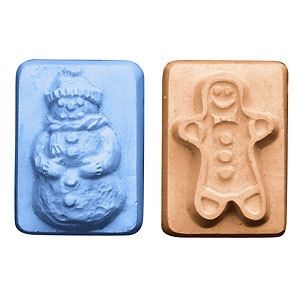 Guest Snowman & Gingerbreadman Soap (Milky Way)