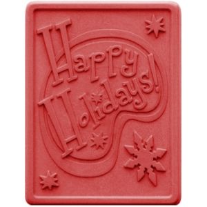 Happy Holidays Soap Mold (Milky Way)