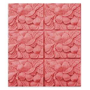 Hibiscus Soap Tray Mold (Milky Way)