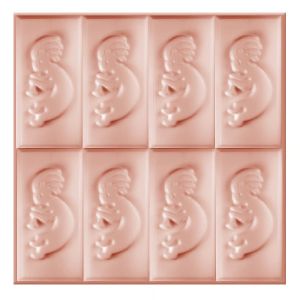Kokopelli Tray Soap Mold - Milky Way