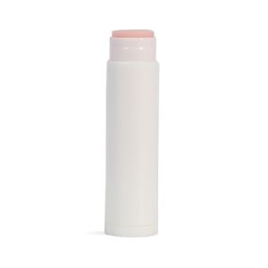 Lip Tube Round, White. Cap Sold Separately.