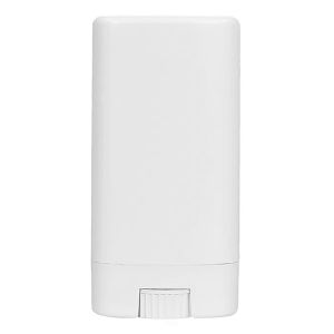 Lotion Bar Tube, 0.5 oz, White with Slip Cover