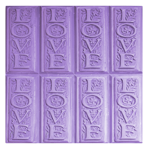 Love Soap Mold Tray (Milky Way)