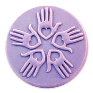 Loving Hands Soap Mold (Milky Way)