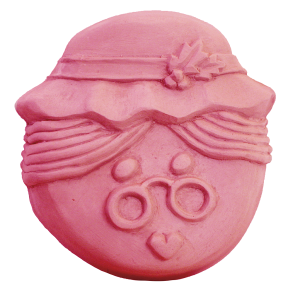 Mrs. Claus Face Soap Mold (Milky Way)