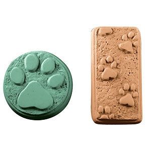 Paw Prints Soap Mold (Milky Way)