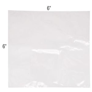 Polyolefin Shrink Wrap Flat Bags 6x6