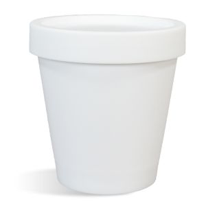 Pot & Lid Set - 200 mL, White