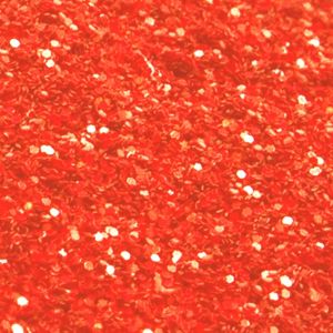 Red Orange Glitter