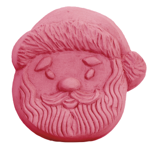 Santa Face Soap Mold (Milky Way)