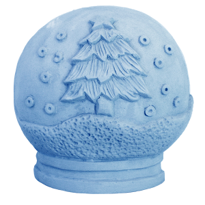 Snow Globe Soap Mold (Milky Way)