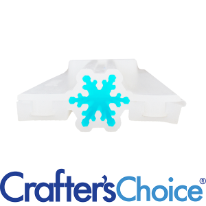 Crafters Choice™ Snowflake Mini Column Silicone Soap Mold 2032