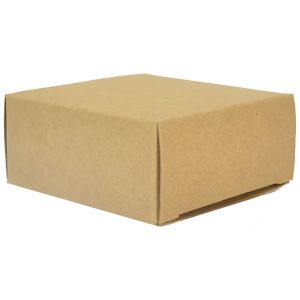 Soap Box - Square with No Window, Kraft