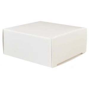 Soap Box - Square with No Window, White