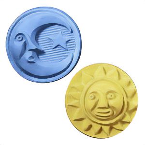 Sun & Moon Guest Soap Mold (Milky Way)