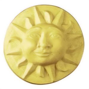 Sun Face Soap Mold (Milky Way)