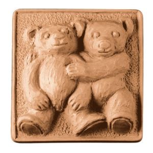 Teddy Bears Soap Mold (Milky Way)