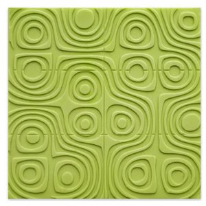 Undulations Tray Soap Mold (Milky Way)