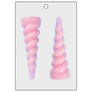 Unicorn Horn Large Mold
